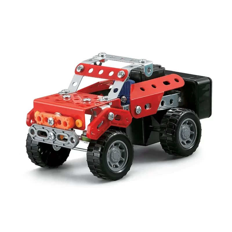 motorized metal construction toy off road vehicle meccano set STEM kits