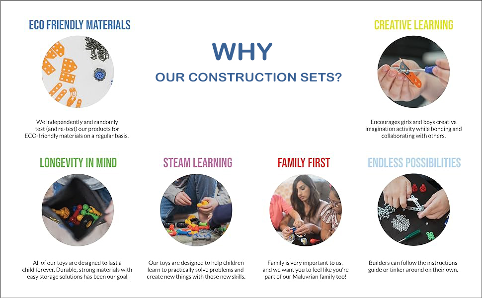 why choose metal construction toys