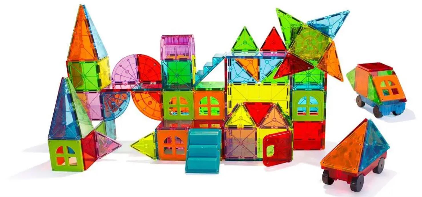 Magna-Tiles magnetic blocks