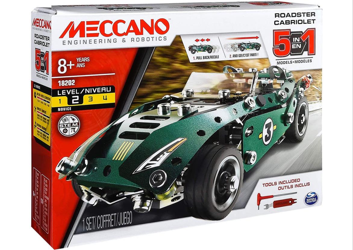 meccano kits erector sets racing car