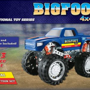 Metal educational toy ford 4x4 bigfoot truck Erector Set Monster Truck diy meccano set