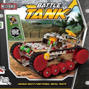 metal construction toy customized battle tank erector set